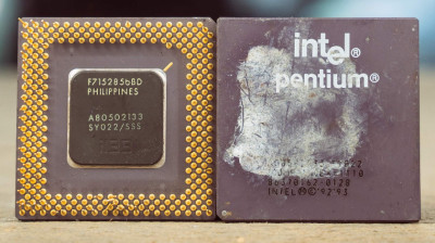 Bild CPU Keramik Pentium I / AMD