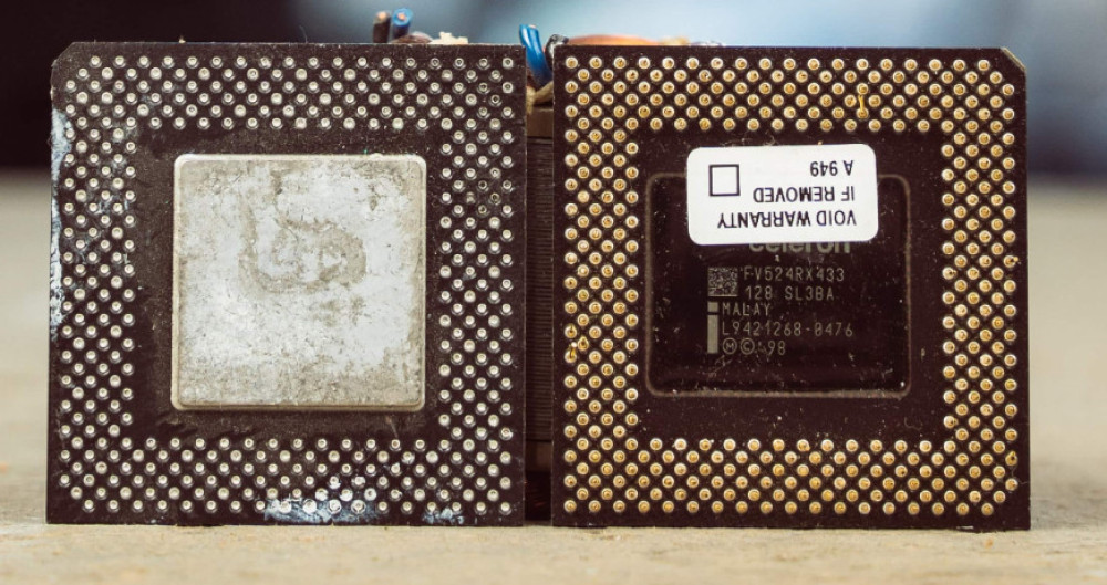 CPU, Kunststoff, schwarz