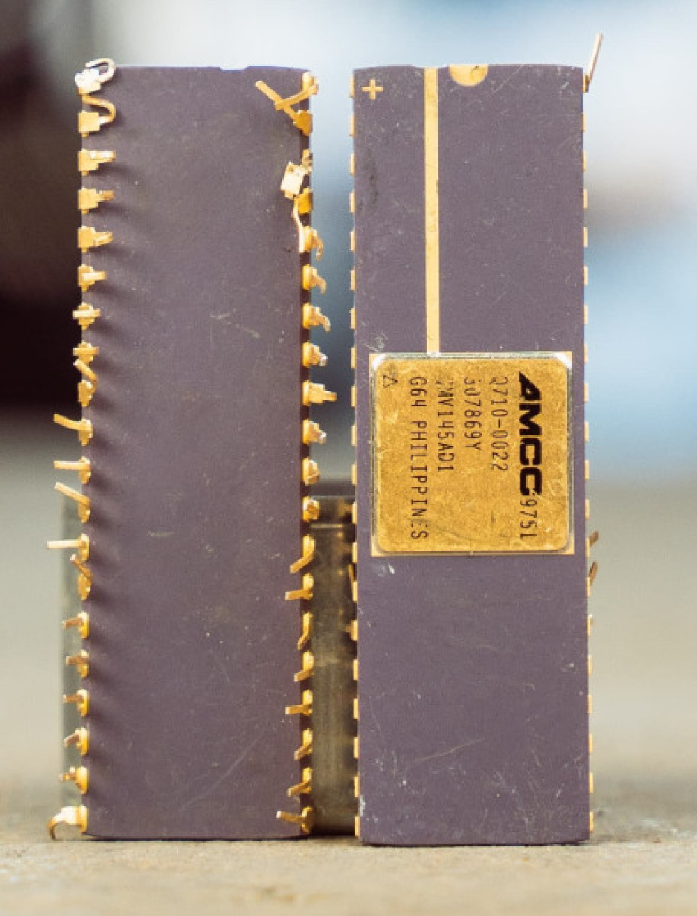 Keramik ICs mit Goldinlays und Goldpins